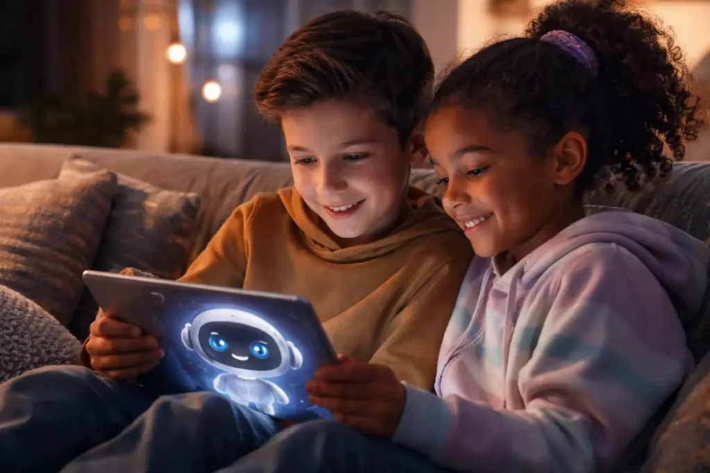 Согласно этому отчету, ИИ - это "воображаемый новый друг" детей. Многие воспринимают их как "людей"