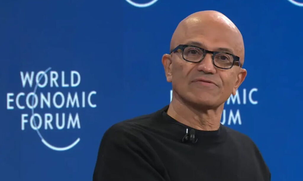 Генеральный директор Microsoft предупреждает в Давосе, что ИИ должен доказать свою реальную полезность