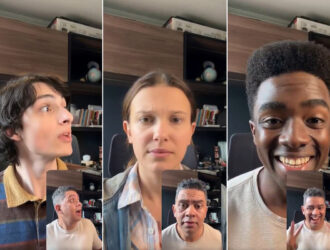 Невозможно определить, сделано ли это видео с актерами 'Stranger Things' с использованием искусственного интеллекта или нет. Это проблема